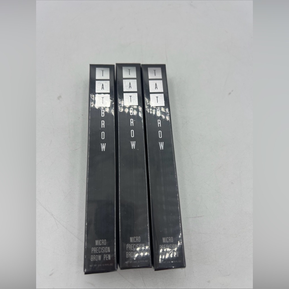 TAT Brow Micro precision Brow Pen Brown 24+ Hours Water proof Sealed Lot 3